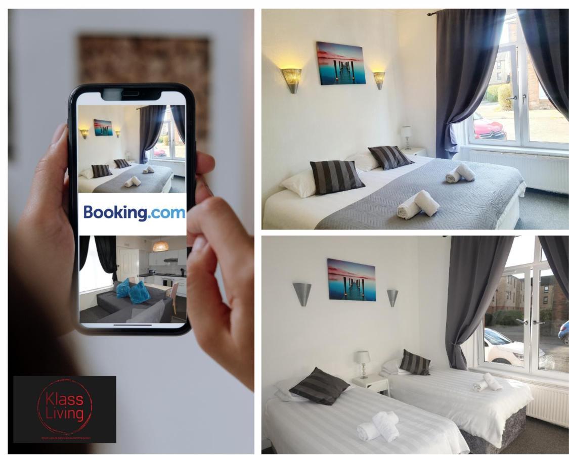 One Bedroom Apartment By Klass Living Serviced Accommodation Bellshill - Elmbank Street Apartment Eksteriør billede